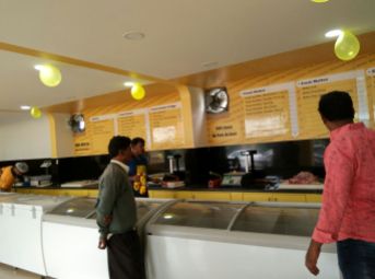 Interior of the Chef and Butcher Electronic City